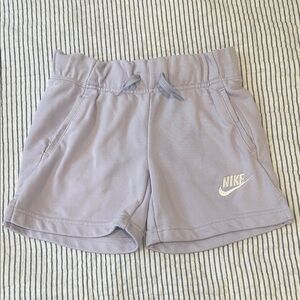 Nike Light Purple Athletic Shorts kids size M
